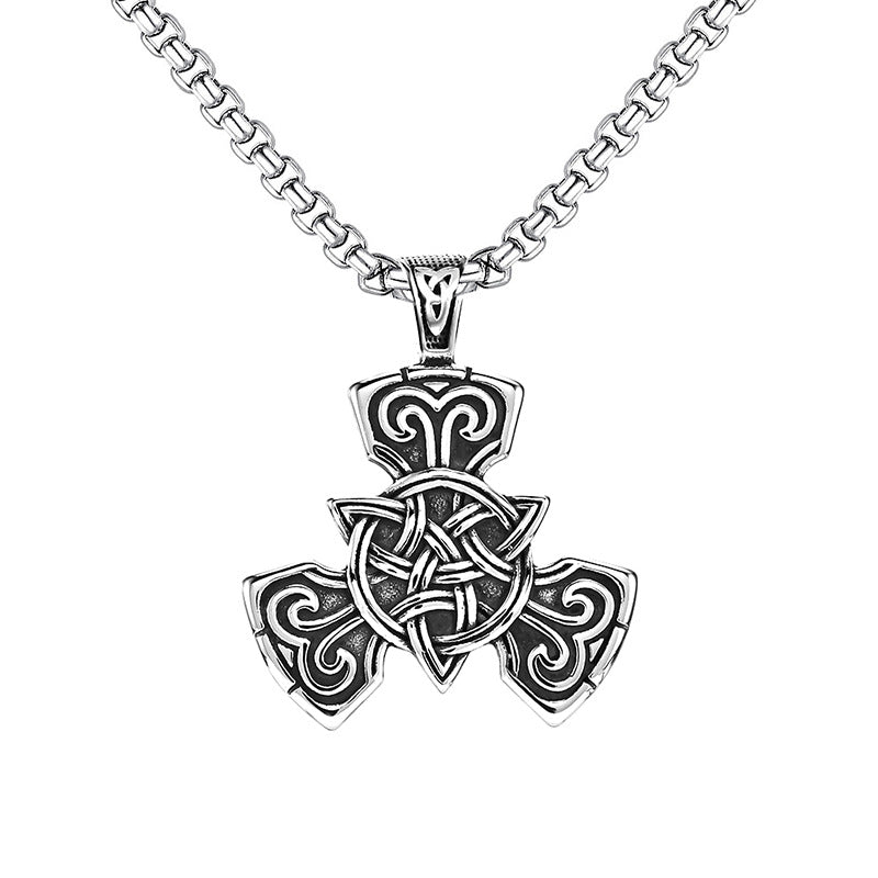 Men's Ornament Titanium Steel Motorcycle Trendy Vintage Necklaces