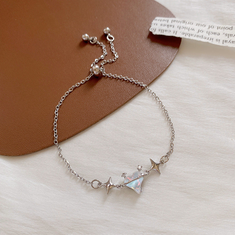 Women's Style Love Camellia High Sense Light Bracelets