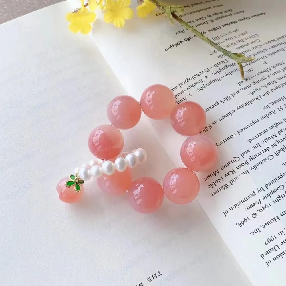 Jade Light Luxury Cat's Paw Elastic Size Bracelets