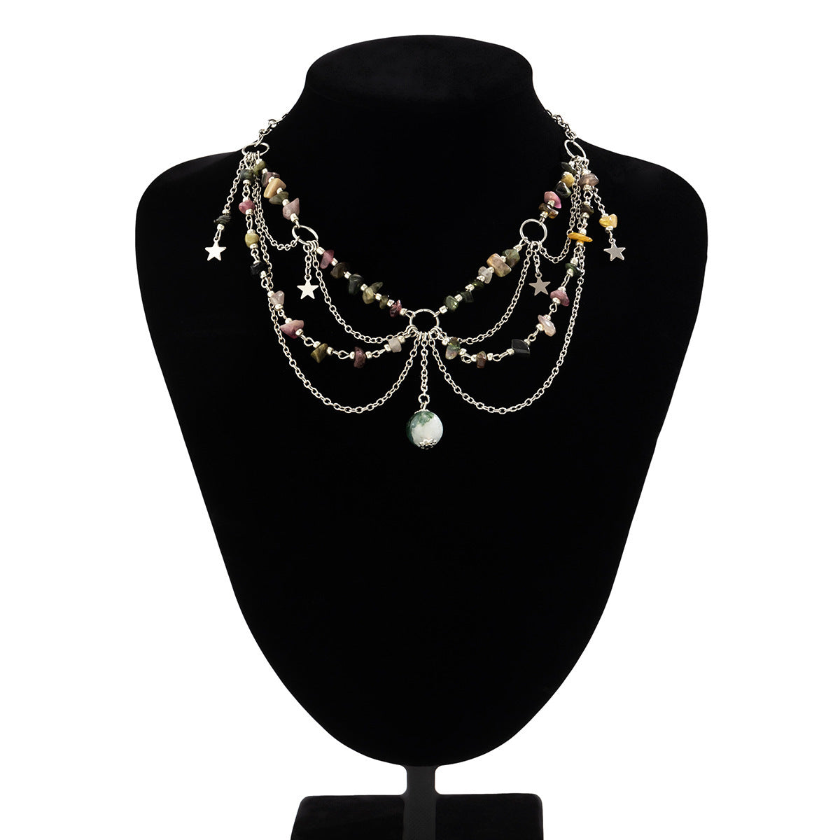 Women's Niche Design Cool Butterfly Beaded Dopamine Necklaces