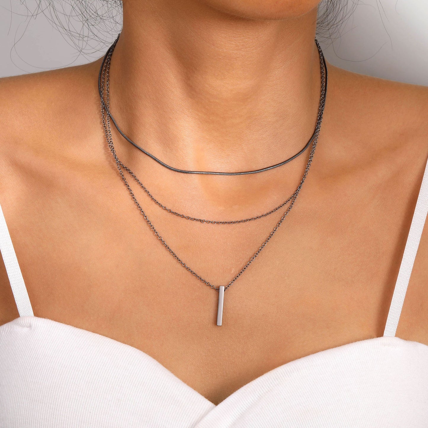 Women's Retro Affordable Luxury Niche Chain Set Simple Necklaces