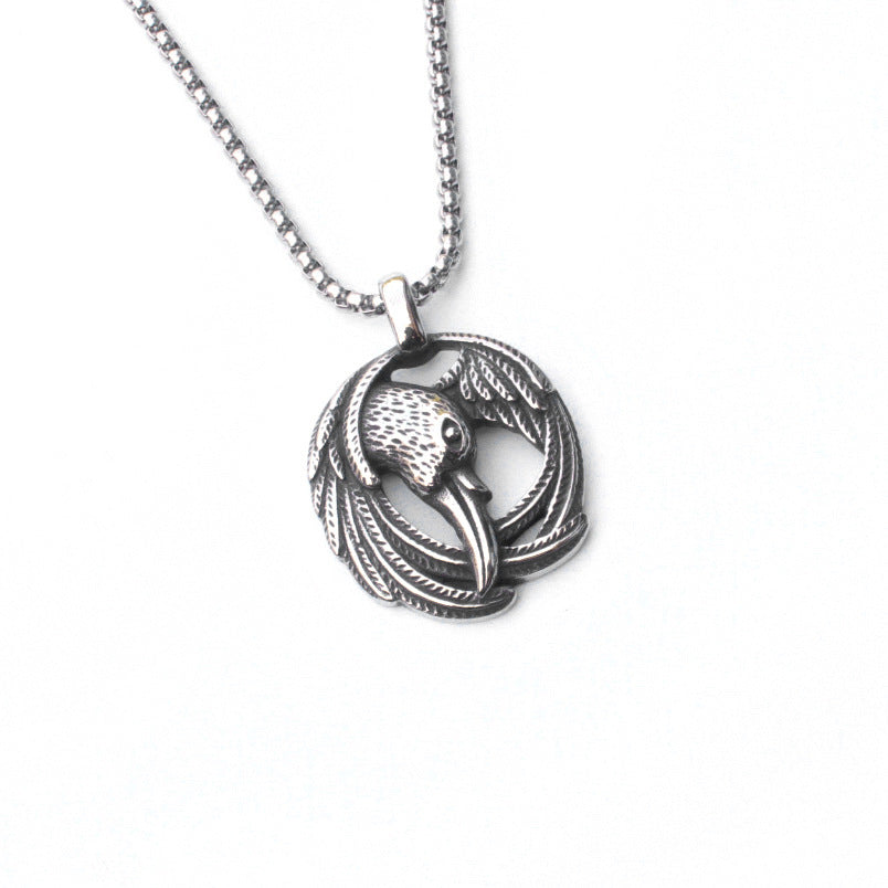 Men's Nordic Style Celtic Knot Titanium Steel Pendants
