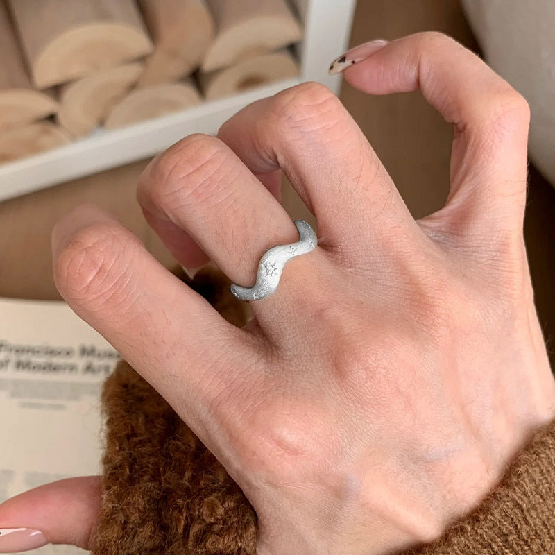 Irregular Fashionable Index Finger Niche Personality Rings