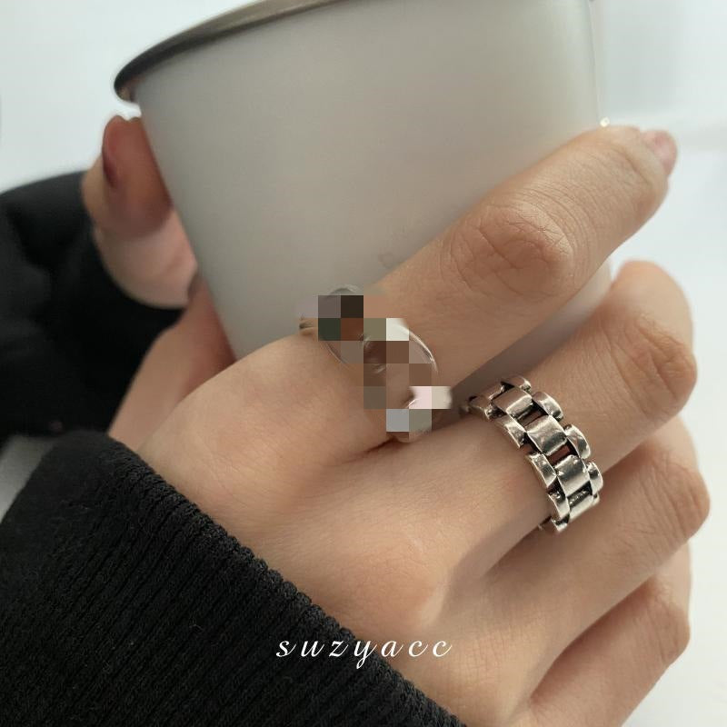 Combination Index Finger Female Simple Stylish Personality Rings