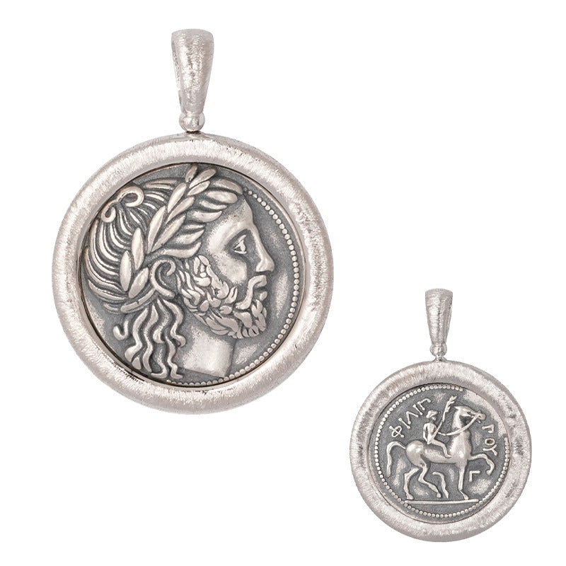 Coin Sterling Sier Single Without Chain Pendants
