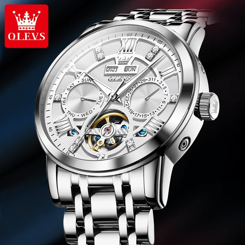 Men's Watch Business Luminous Hollow Automatic Mechanical Watches