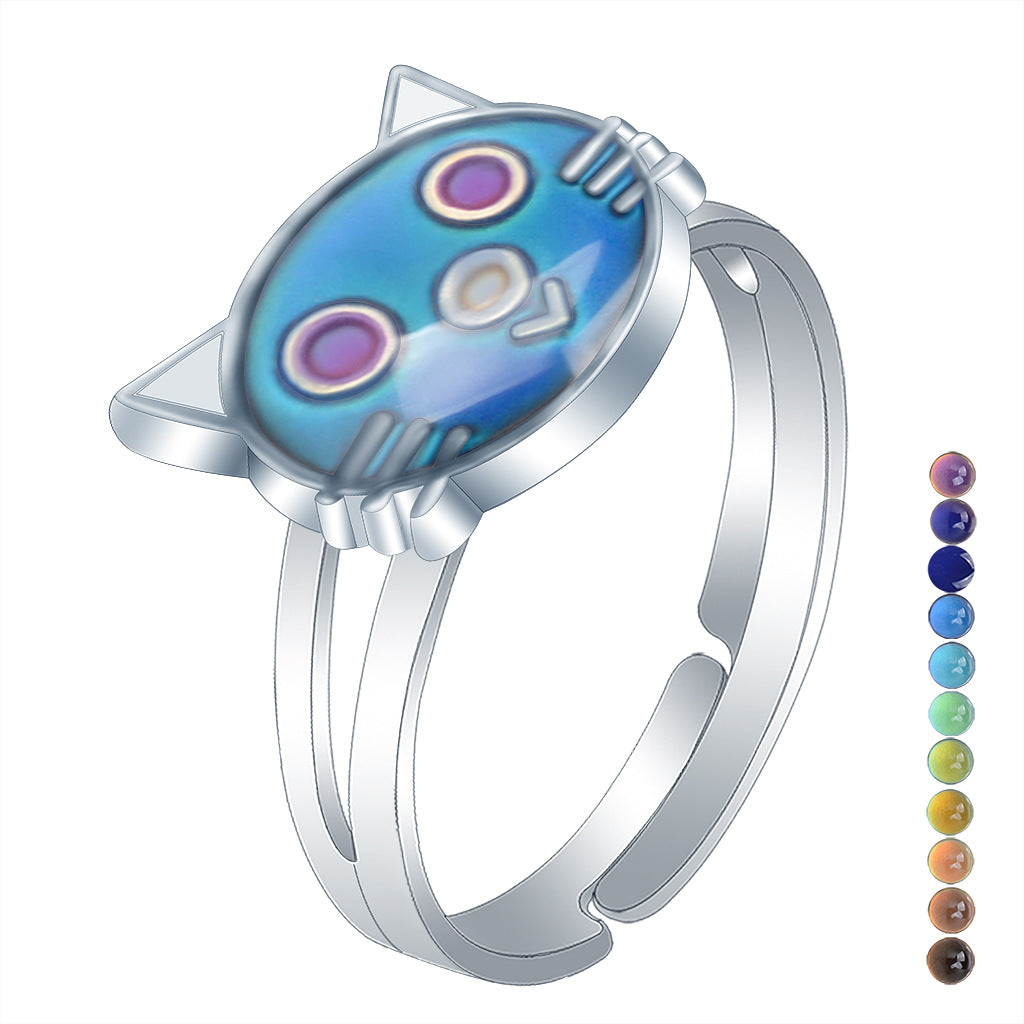 Women's Design Simple Princess Cartoon Cute Animal Rings