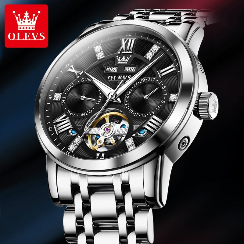 Men's Watch Business Luminous Hollow Automatic Mechanical Watches
