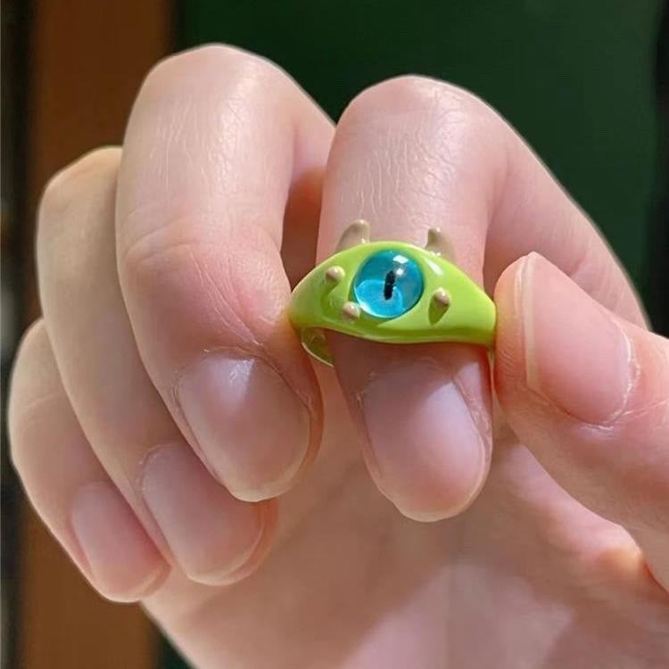 Little Monster Collection Cute Female Personality Rings