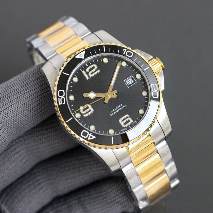 Men's Diving Watch Automatic Business Ceramic Luminous Mechanical Watches
