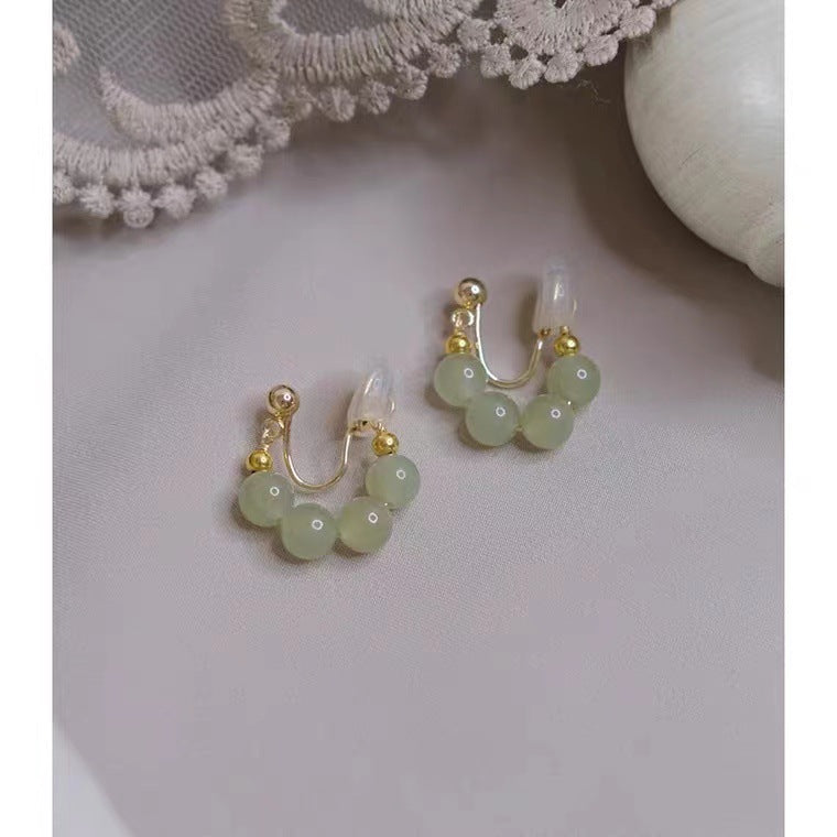 Chinese Style Simple Design Ear Unique Earrings