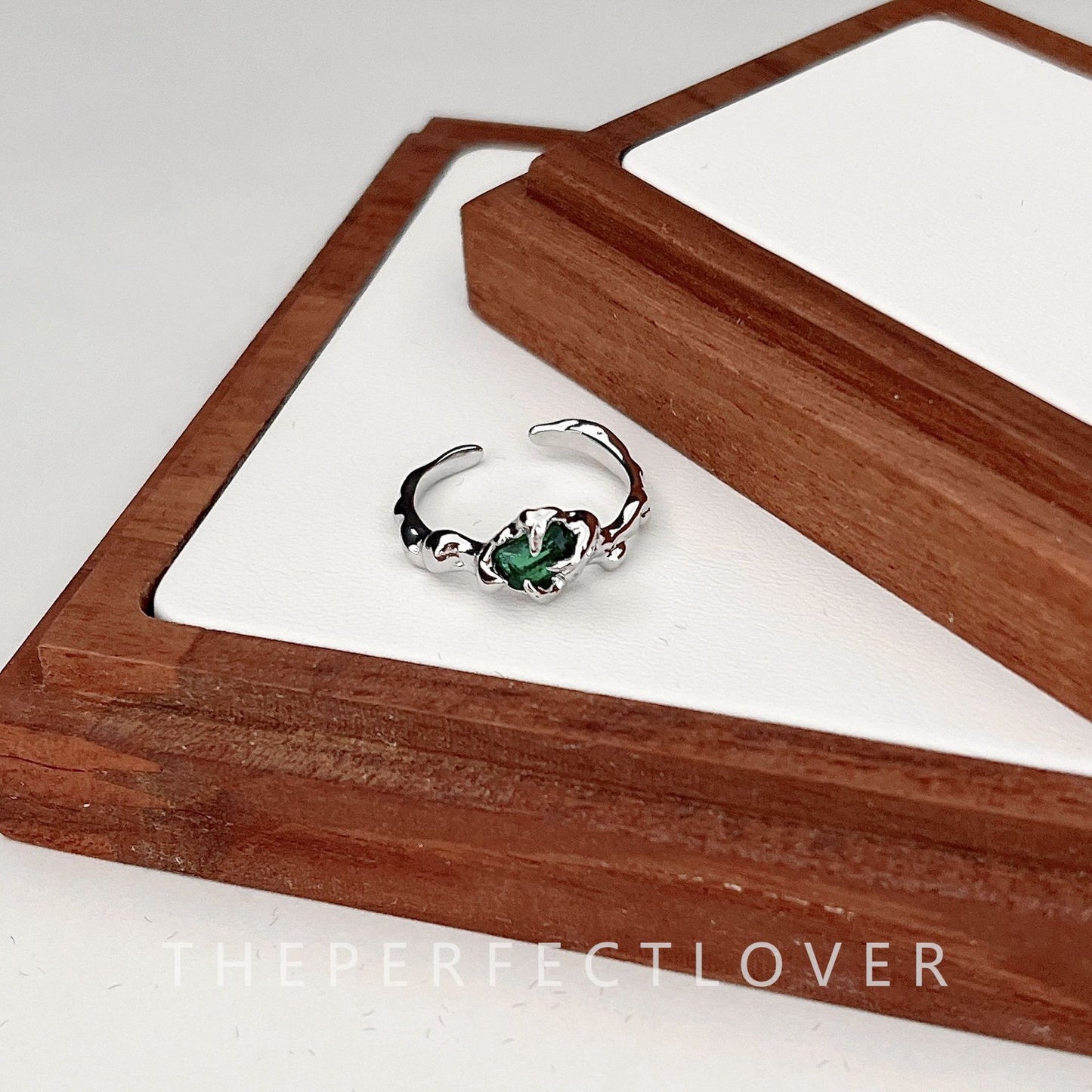 Style Geometric Heart Shape Opening Affordable Luxury Rings