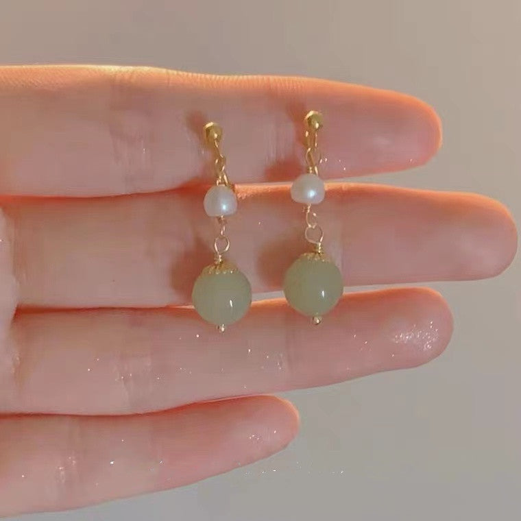 Chinese Style Simple Design Ear Unique Earrings