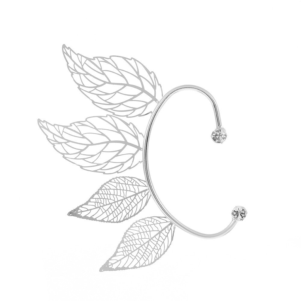 Texture Sense Maple Leaf Female Red Rings