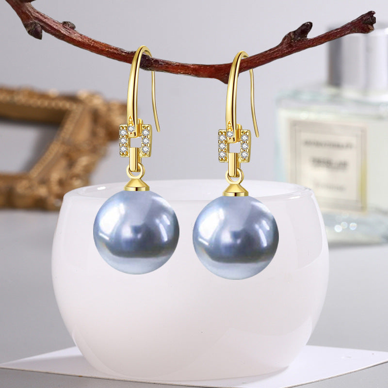 Women's Demon Purple Pink Yellow Black Shell Pearl Imitation White Rings