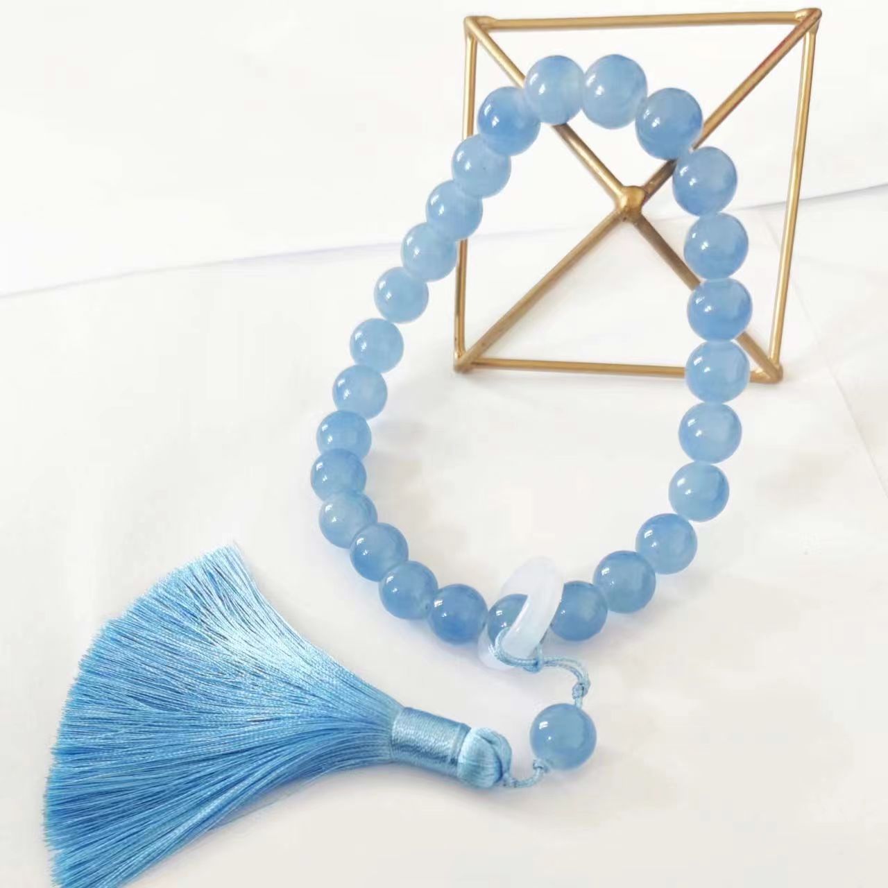 Jade Light Luxury Cat's Paw Elastic Size Bracelets