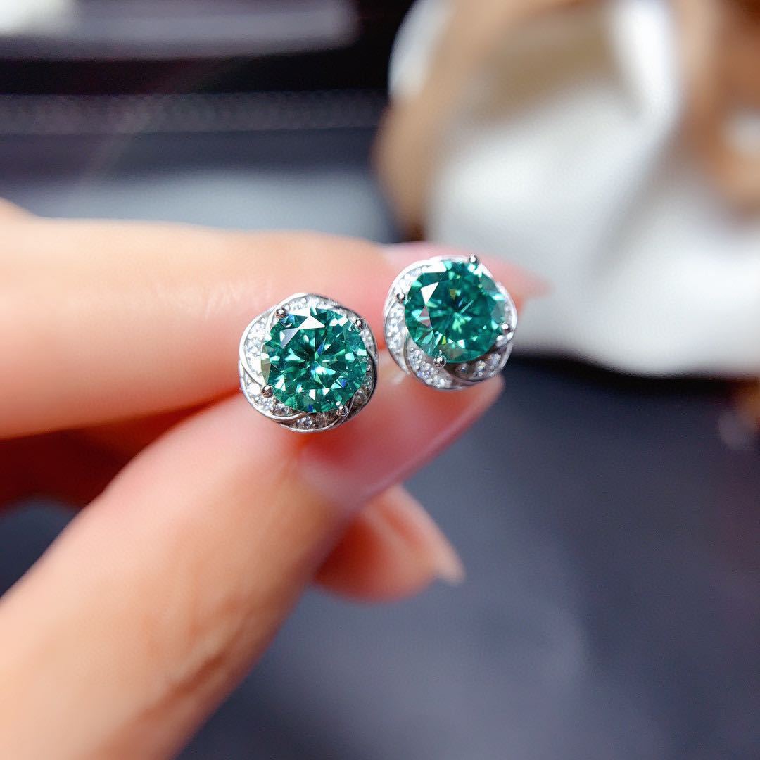 Women's Streaming Drainage Welfare High Carbon Diamond Imitation Maldives Rings