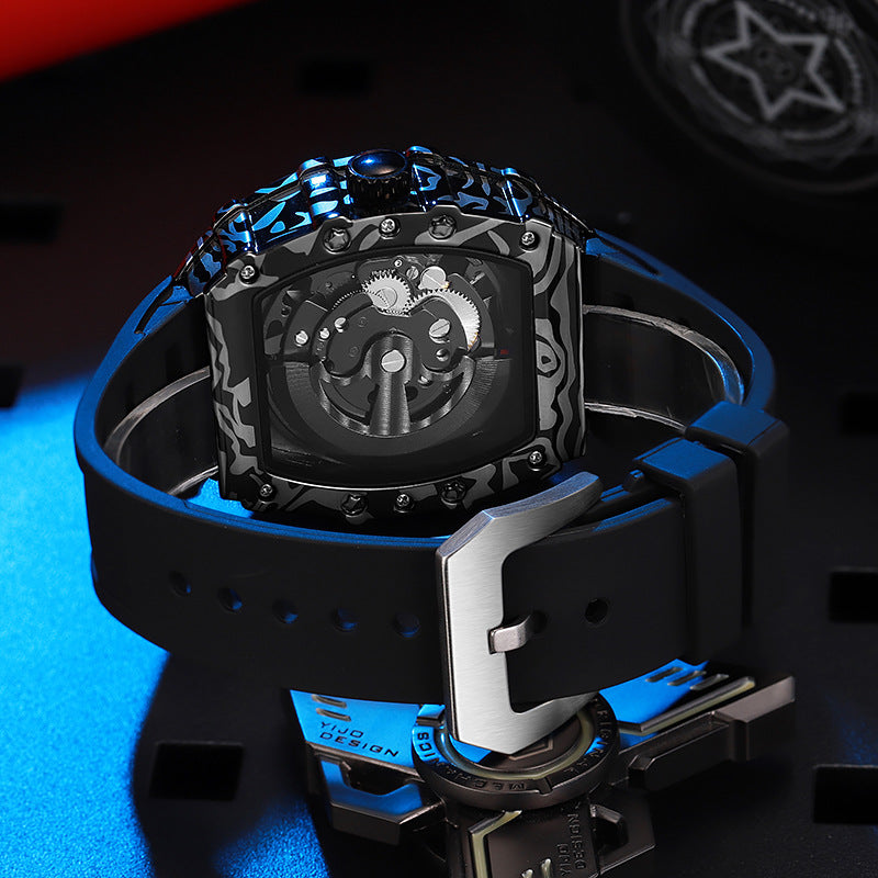 Warrior Invisible Surface Innovative Movement Design Mechanical Watches