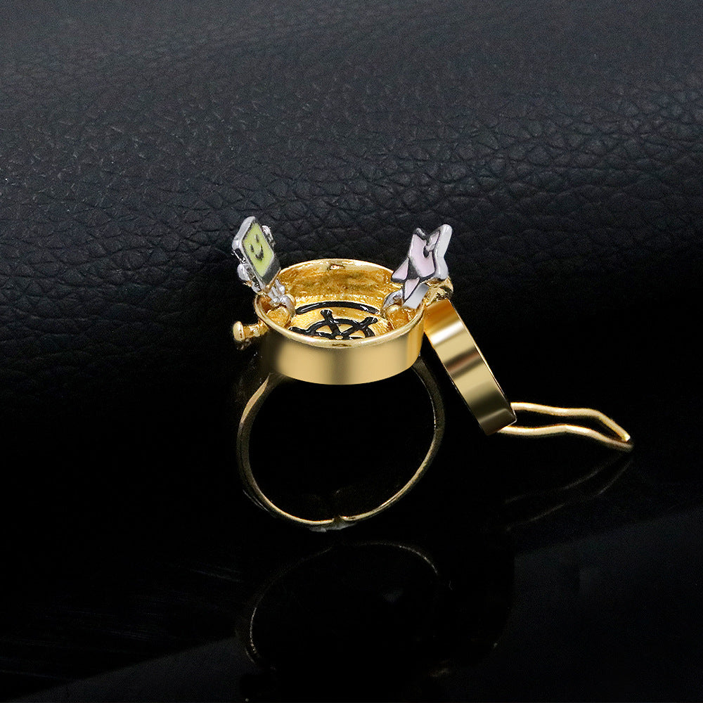 Star Friends Can Open Cute Cartoon Rings