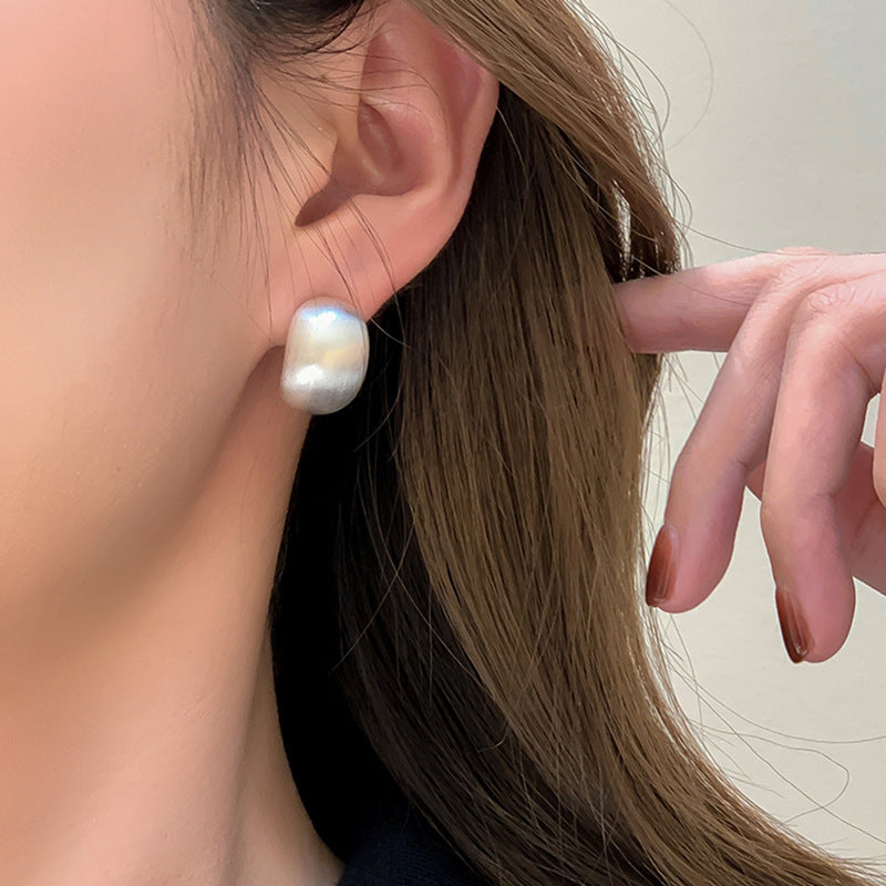 Women's Brushed Affordable Luxury Fashion Design Sense Earrings
