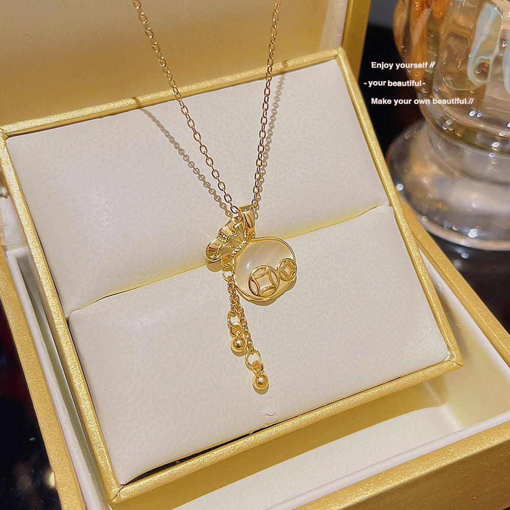 Women's Versatile High-grade Zircon Light Luxury Minority Necklaces