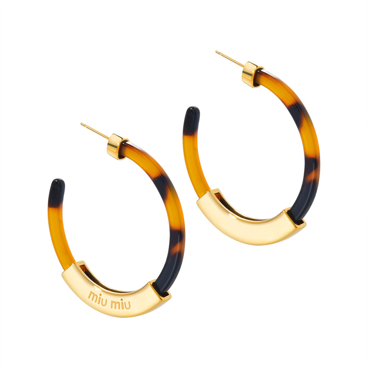 Women's Print Open Ear Fashion Exaggerated Bohemian Style Earrings