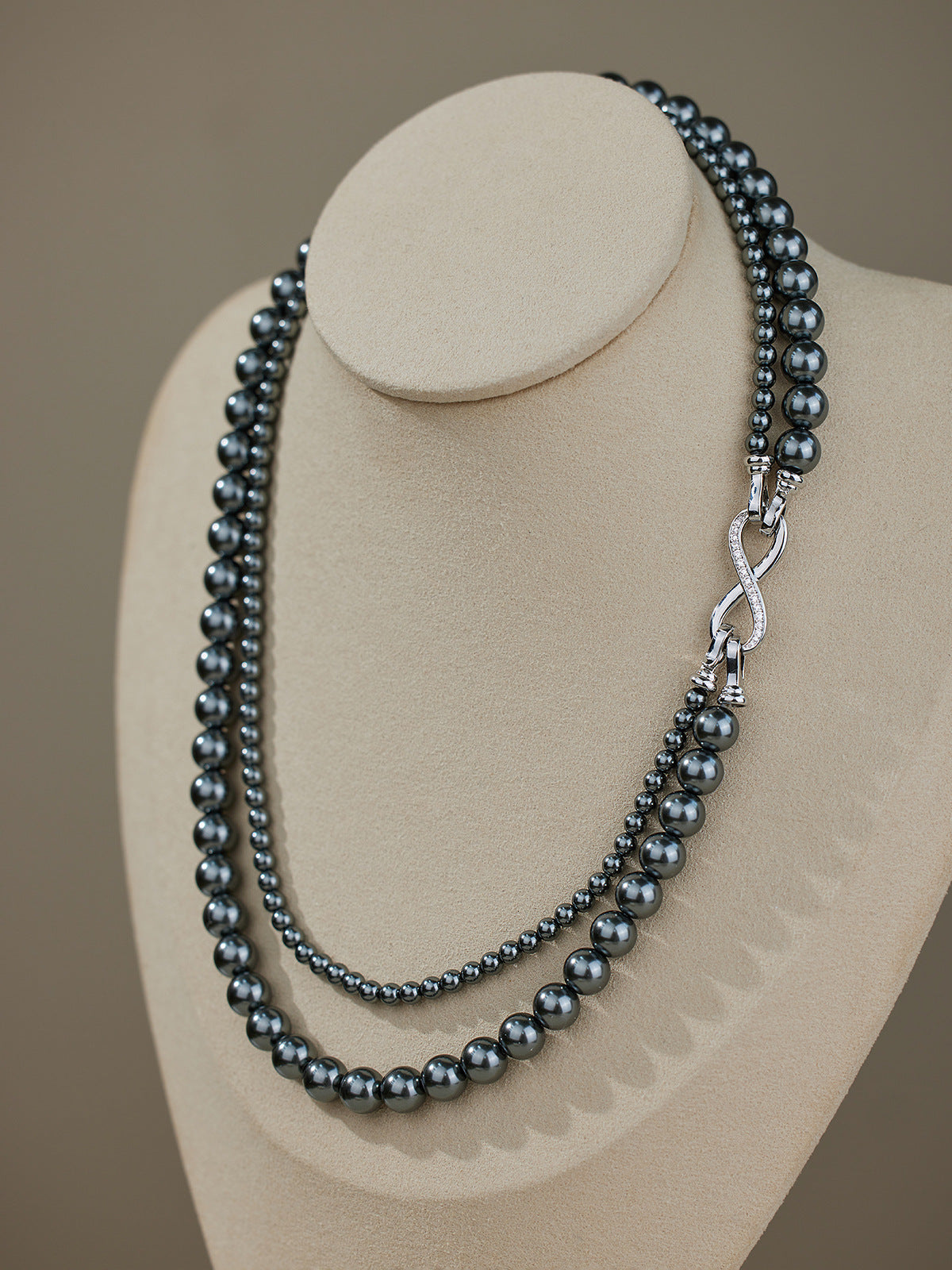 Stacked Glass Can Be Split Multiple Necklaces