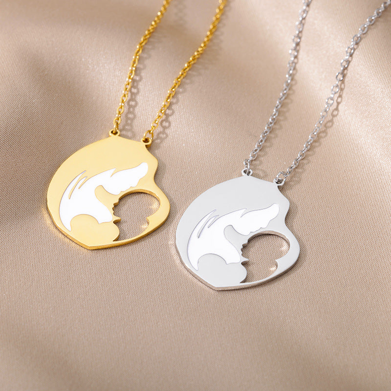 Stainless Steel Mother's Day Series Mother Necklaces