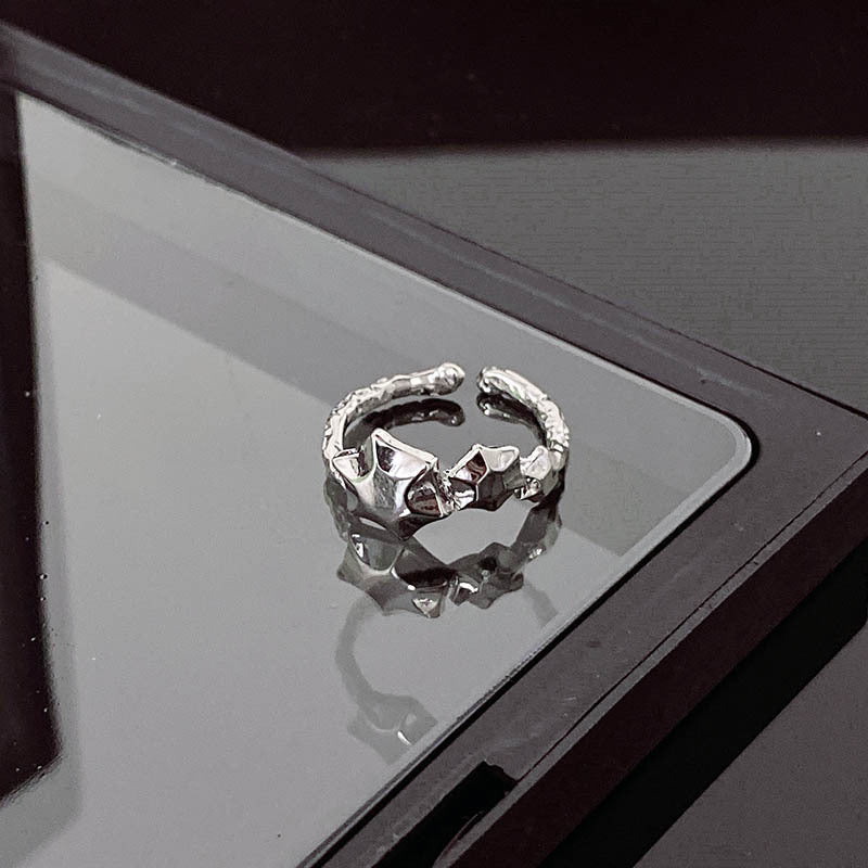 Saturn Open Female Temperamental Cold Style Rings