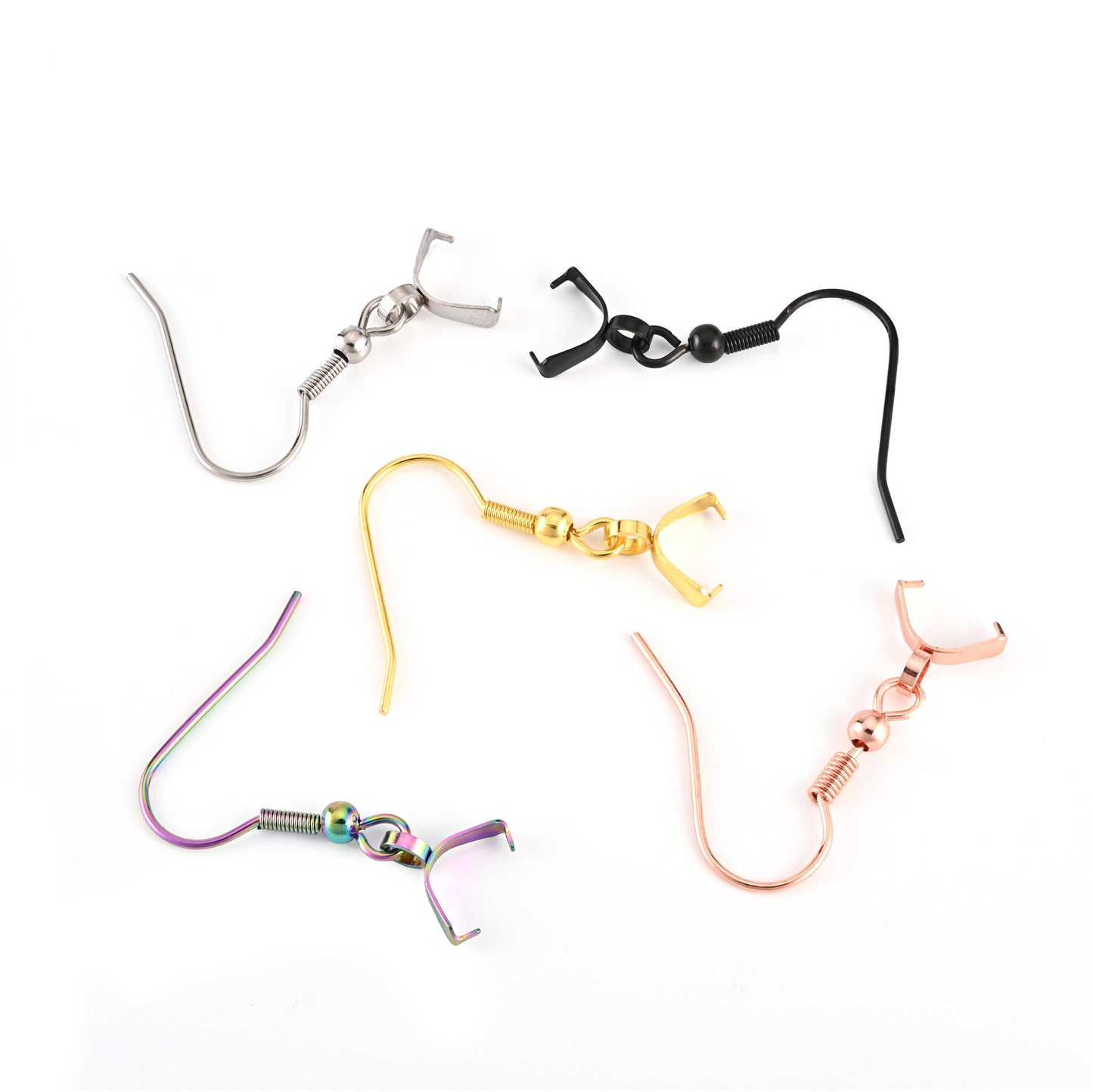 With Fork Oval Buckle Ornament Accessories Jewelry Crystal Pendants
