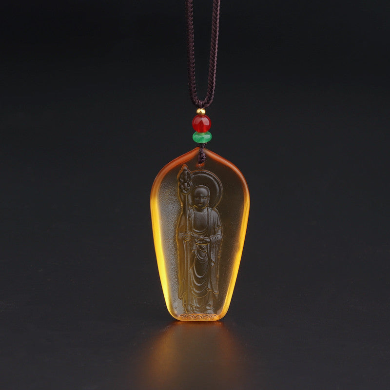 Amulet Colored Worship King Of Gilding Pendants