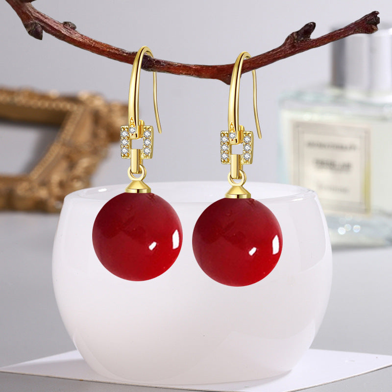 Women's Demon Purple Pink Yellow Black Shell Pearl Imitation White Rings