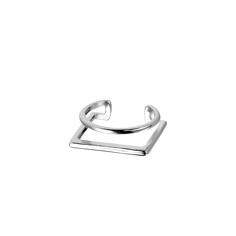 Women's High-grade Light Luxury Cold Open Simple Rings