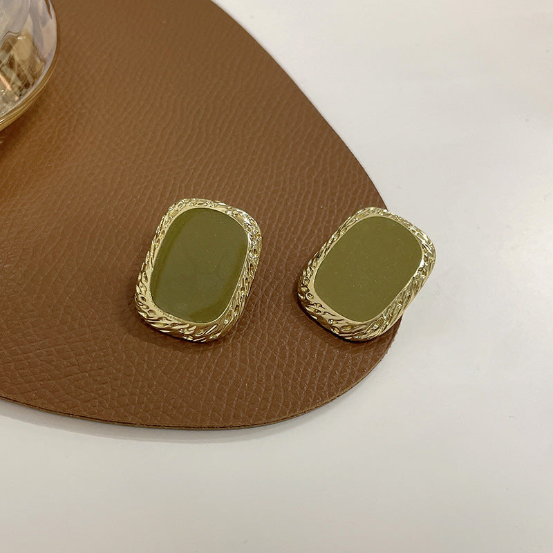 Women's Geometry Pattern Versatile Design Irregular Classic Earrings