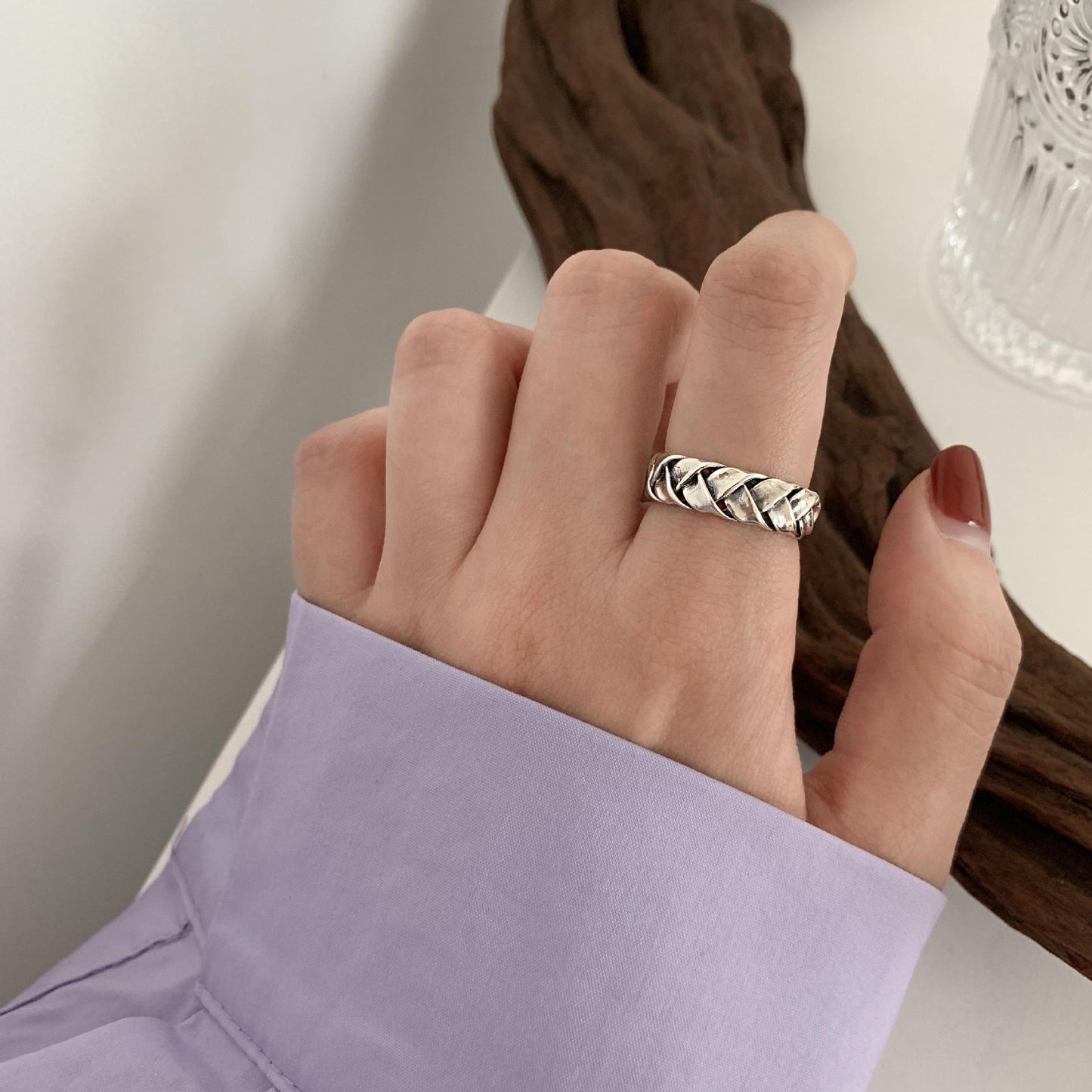 Combination Index Finger Female Simple Stylish Personality Rings