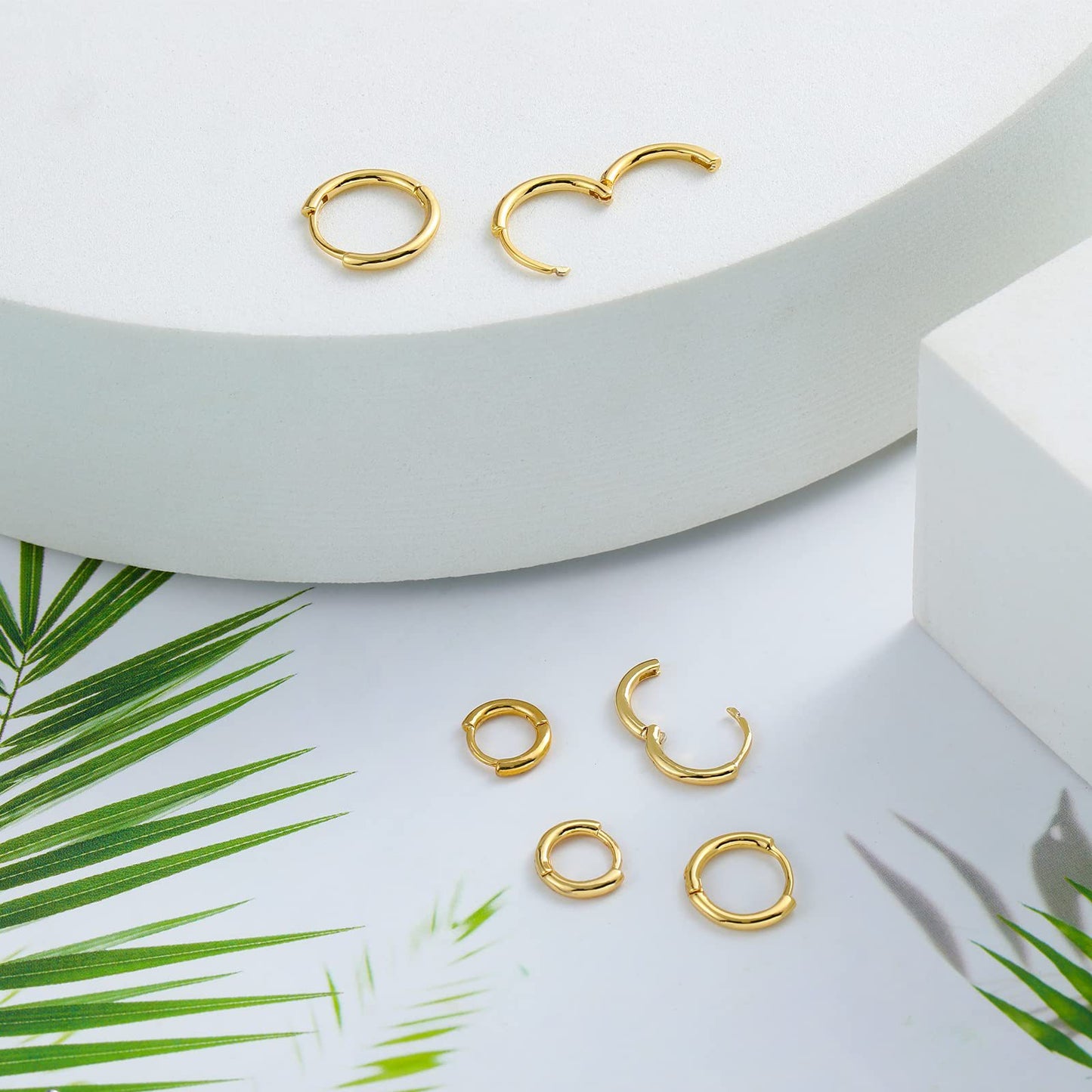 Steel Titanium Ear Clip Trendy Jewelry Earrings