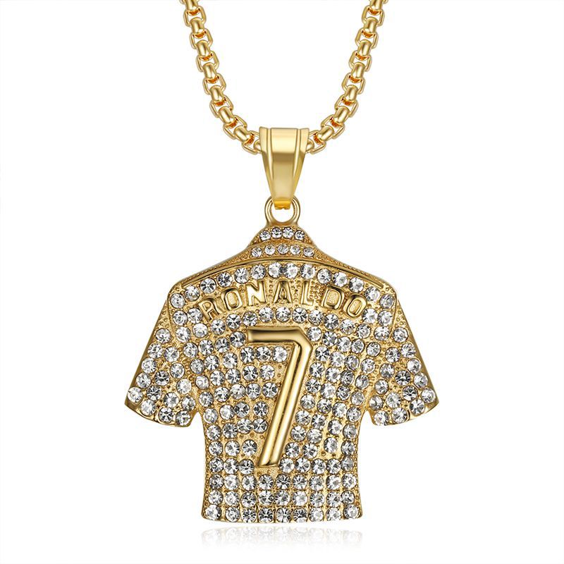Hop Ear Accessories Titanium Steel Gold-plated Pendants