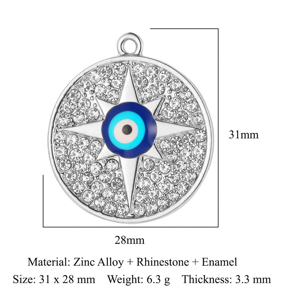Palm Eyes Alloy Lucky Tree Love Rings