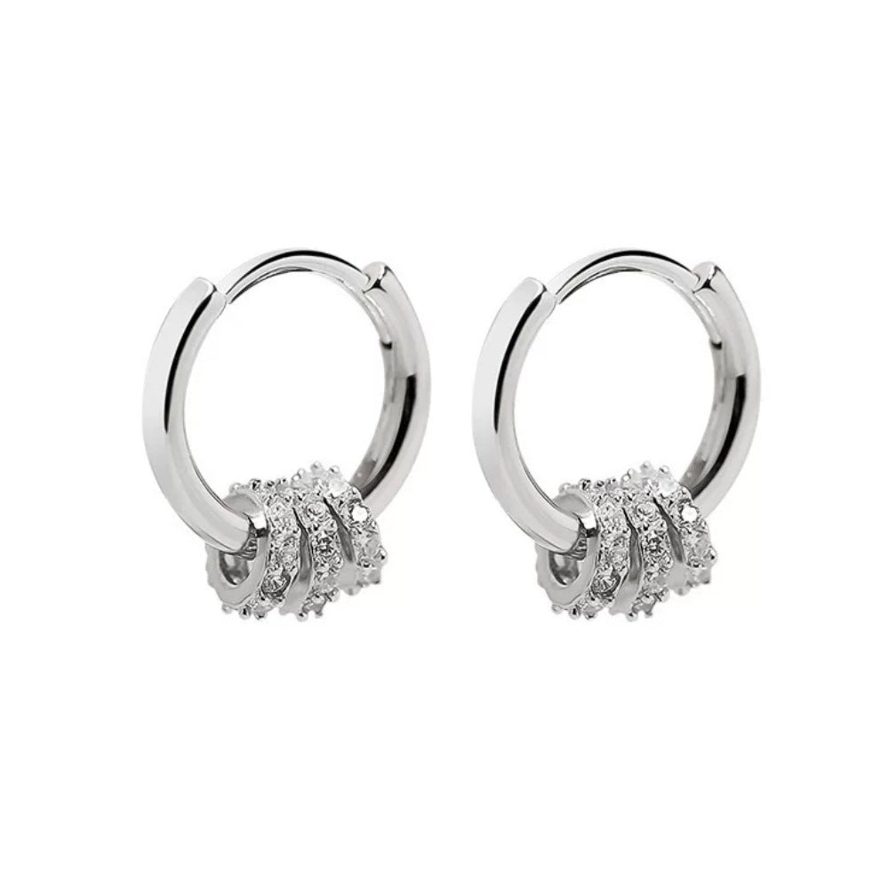 Fashion Hoop Light Luxury Minority Design Sense Trendy Earrings