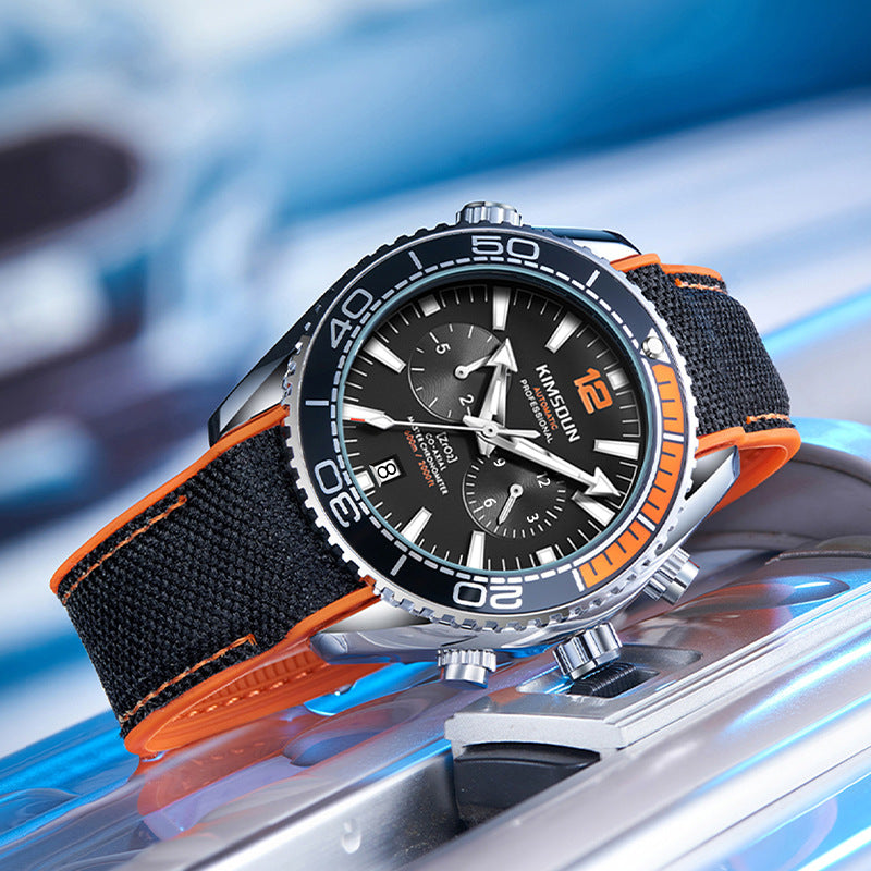 Men's Jin Famous Watch Automatic Waterproof Mechanical Watches