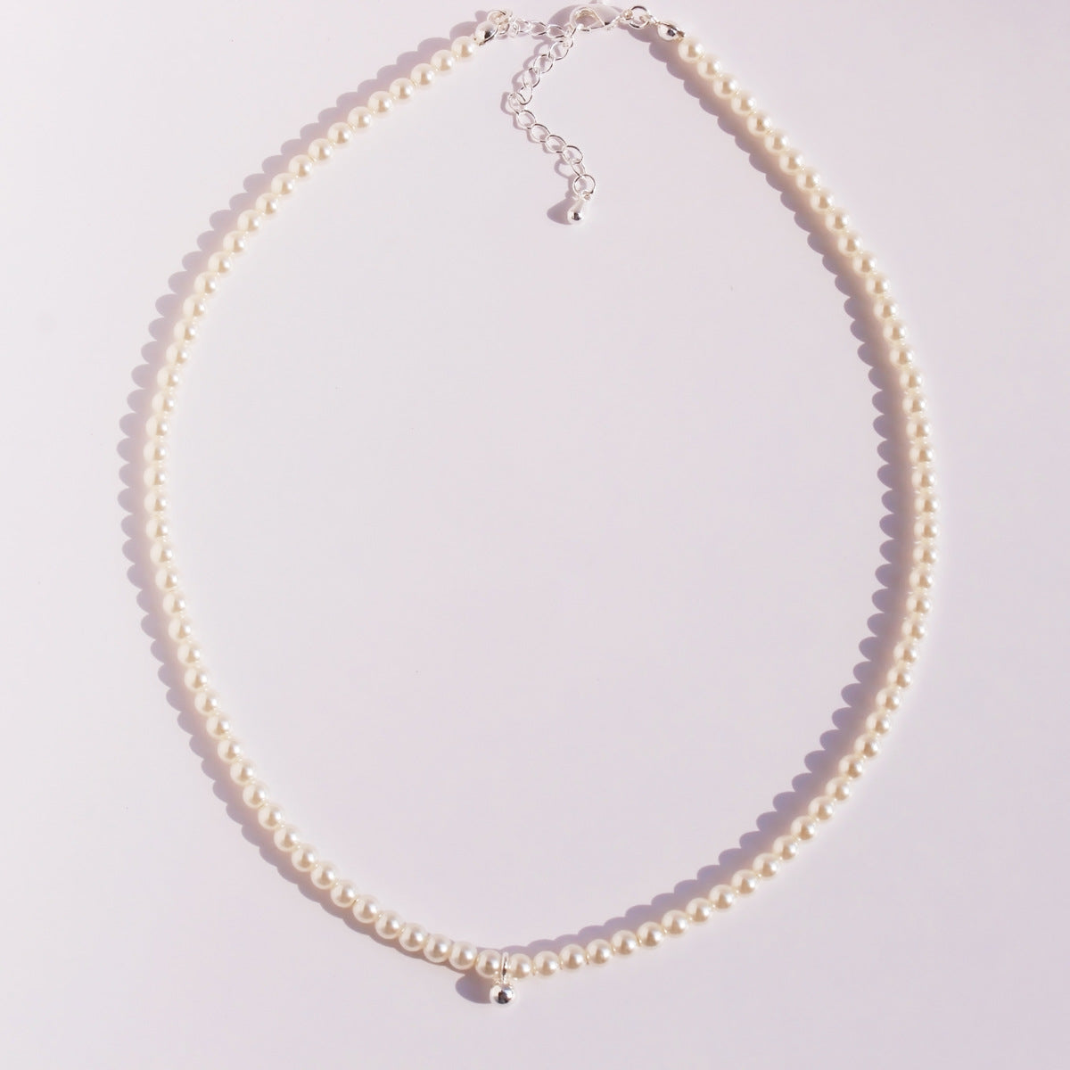 Women's Plating Bell Little Golden Beans Pearl Necklaces