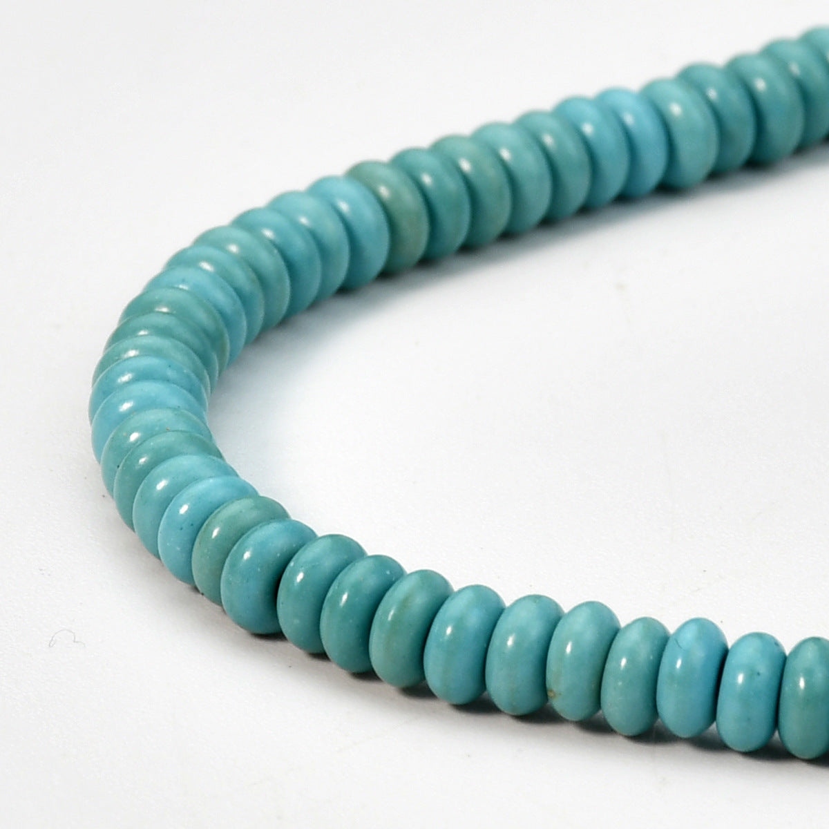 Women's Abacus Beads Turquoise Ornament Retro Beaded Necklaces