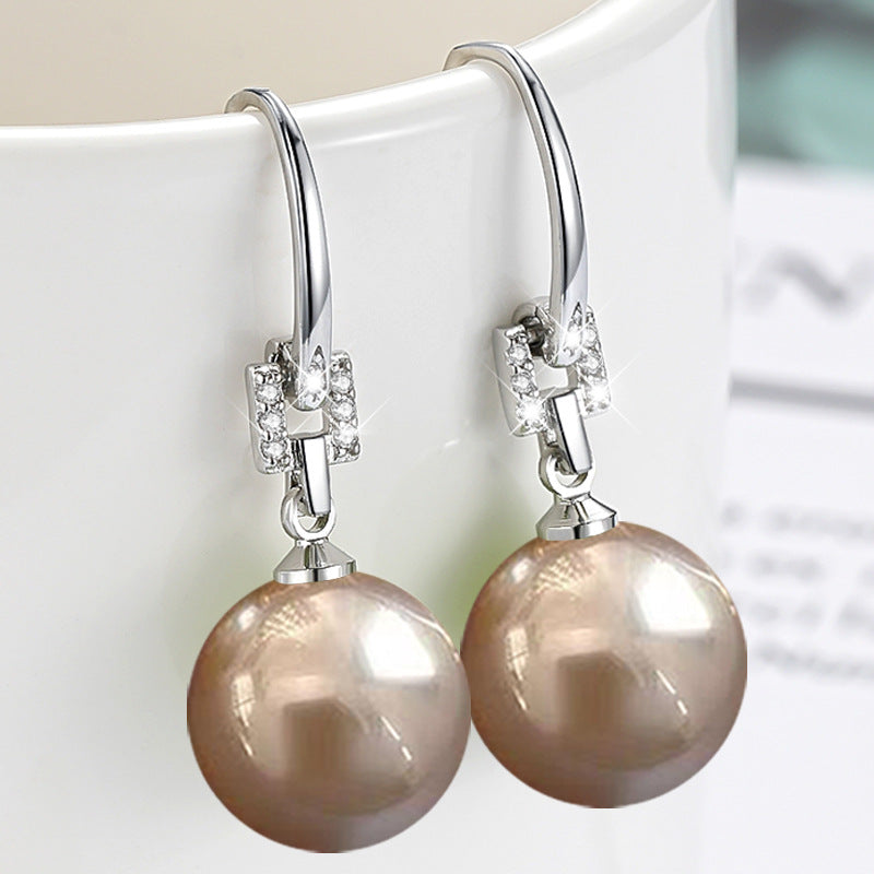 Women's Demon Purple Pink Yellow Black Shell Pearl Imitation White Rings