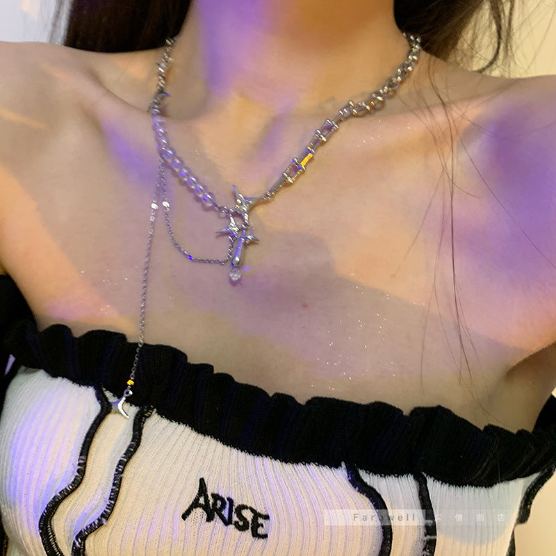 Chain Female Hot Pearl Design Light Pendants