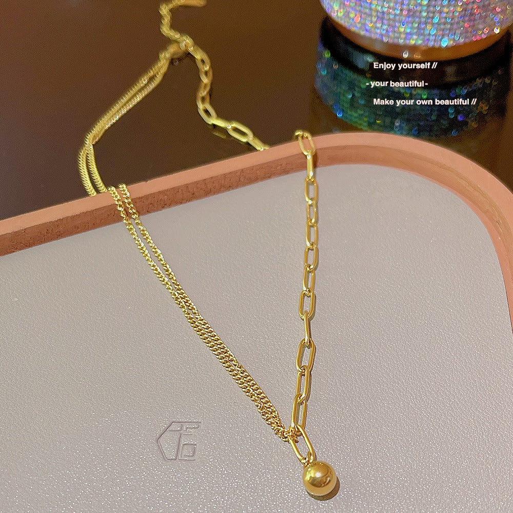 Women's Versatile High-grade Zircon Light Luxury Minority Necklaces
