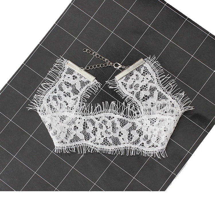 Lace Female Tassel Niche Design Hollow Necklaces