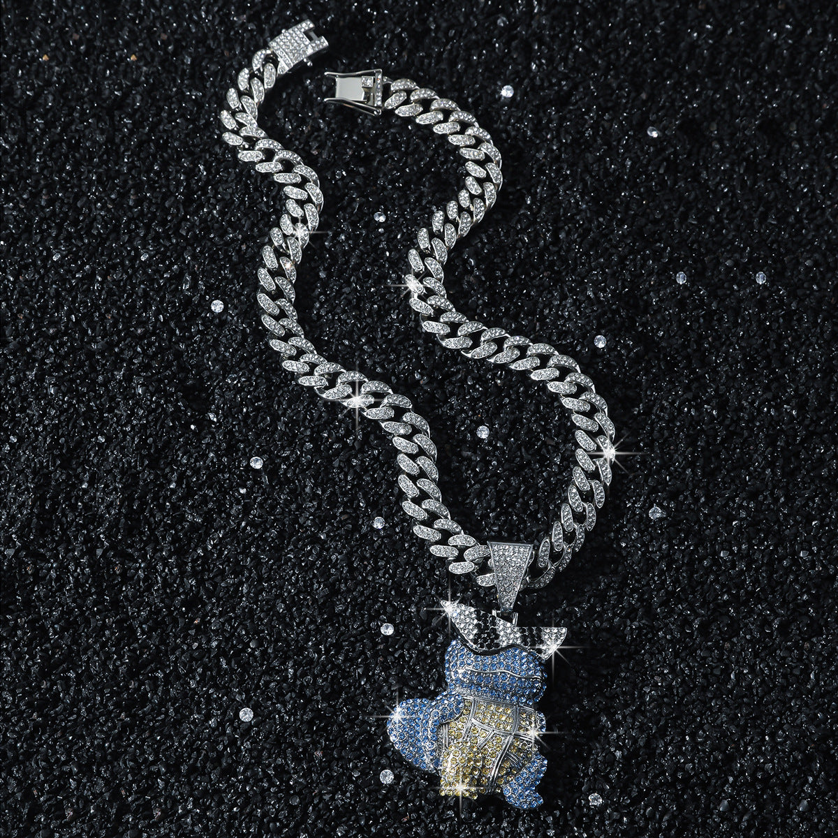 Personalized Hip Hop Style Three-dimensional Cartoon Necklaces
