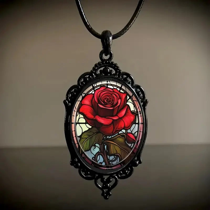 Billion Retro Gothic Crow Cross Witch Necklaces