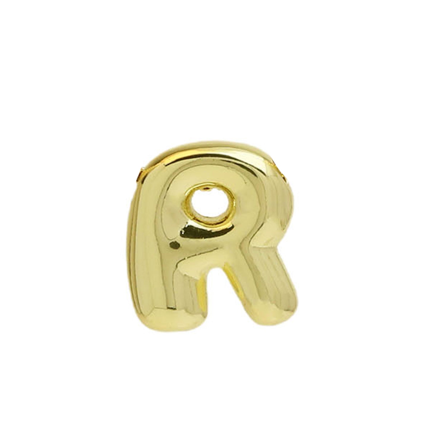 Gold Copper Bubble Balloon English Name Pendants
