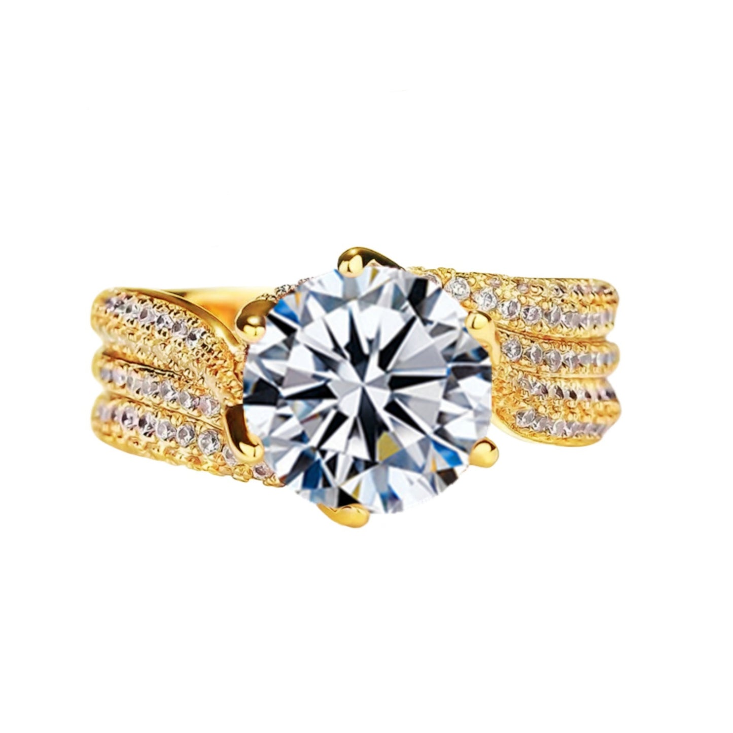 Live Broadcast Karat Big Diamond Iii Rings
